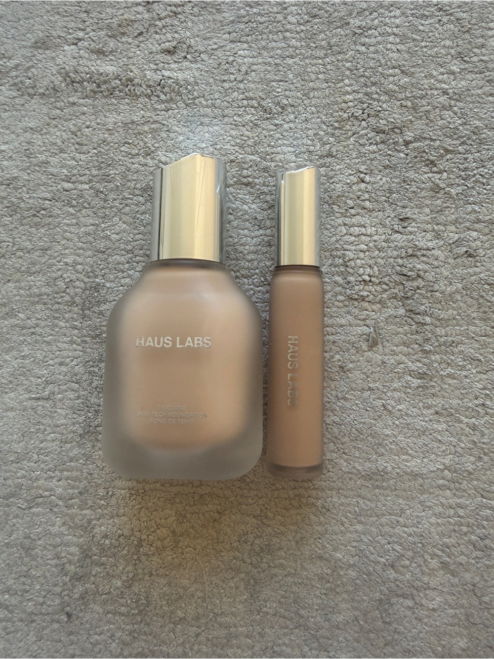 HAUS LABS foundation and concealer